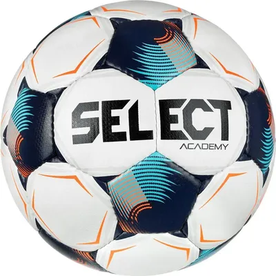 Productafbeelding van Select Academy V26 Trainingsbal - Wit / Blauw | Maat: 4