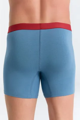 Produktbild von Bio-Baumwoll-Herren Boxershorts mit Eingriff - 3er Pack