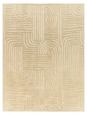 Produktbild von TT Home Wohnzimmer Teppich Esszimmer Kurzflor Moderne Geometrische Optik Mit Streifen Skandi Boho Style Flauschig Unifarben Größe 160x220 cm