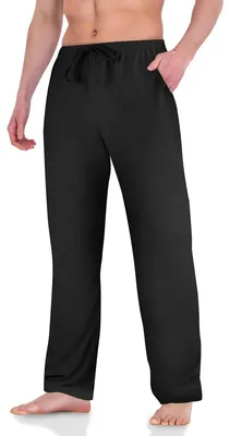 Produktbild von Pyjama Hose – Hausanzughose – Loungewear – Elastischer Bund – Kordelzug – Einfarbig oder kariert – Größe M