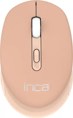 Image de INCA IWM-243RH INCA Maus IWM-243RH   1600 DPI,CANDY DESIGN Creme,  2,4GHz