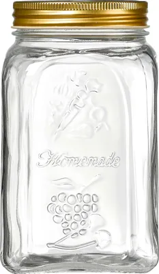 Produktbild von #6xRitzenhoff & Breker Vorratsglas "Homemade", 1,0 Liter