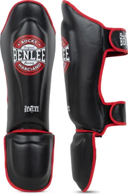 Produktbild von Schienbeinschoner aus Kunstleder BUSTER Black S/M BENLEE