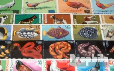 Produktbild von Briefmarken Motive 50 verschiedene Tiere Marken