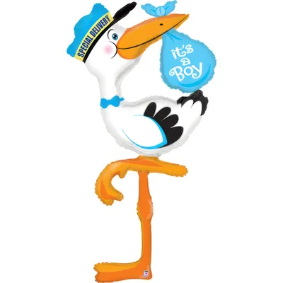 Produktbild von Airwalker Klapperstorch It's A Boy 173 cm
