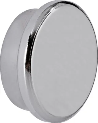 Zdjęcie produktu dla Magnes MAUL okrągły 1 sztuka 8 kg stal metal neodym Ø 2,2 x 0,9 cm srebrny