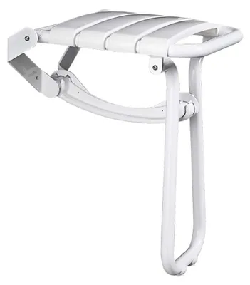 Duschhocker klappbar Wandmontage, bis 200 kg, 36x48x35 cm