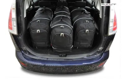 Produktbild von Mazda 5 Minivan 2005-2010 Kofferraumtaschen Set 4 Stk