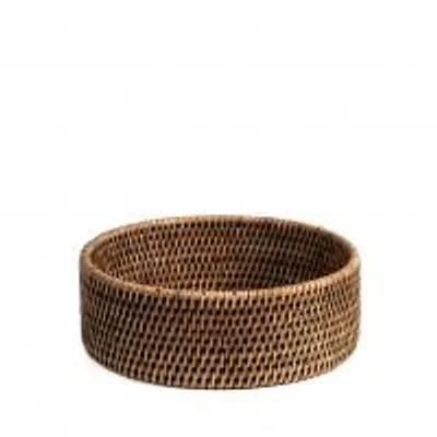 Immagine prodotto di H&H Cestino Tondo In Rattan Cm 22X7H