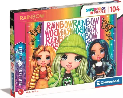 Immagine prodotto di Puzzle arcobaleno Clementoni 104 pezzi.