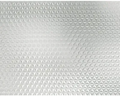 Image de Film transparent autocollant Glasdekor Transparent Raute 45x200 cm