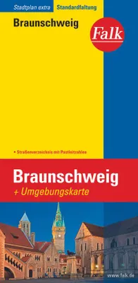 Produktbild von Falk Stadtplan Extra Standardfaltung Braunschweig 1:20 000