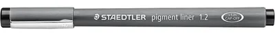 Produktbild von STAEDTLER Pigment Liner 308, Feinschreiber – Set mit 10 Stück – Schwarz – 1,2 mm