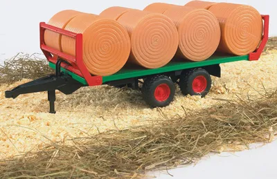 Produktbild von Ballentransportanhänger mit 8 Rundballen