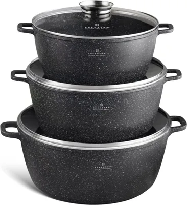 Image de EDENBERG EB-8151 Set de 6 pots - N