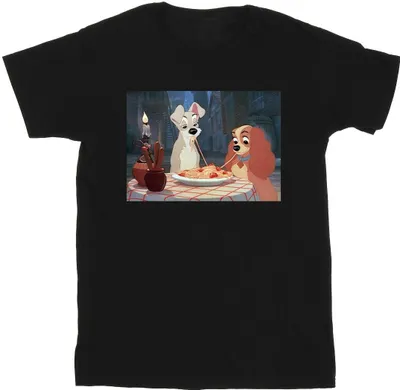 Produktbild von Disney - "Lady And The Tramp" T-Shirt für Herren BI50061 (M) (Schwarz)