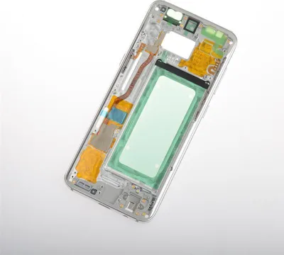 Produktbild von Für Samsung Galaxy S8 SM G950F Mittelrahmen in Silber