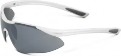 Produktbild von XLC Sonnenbrille Bali, Rahmen weiß, Gläser verspiegelt, schwarz