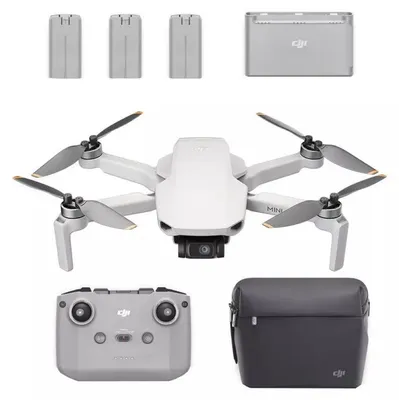 Image de DJI Mini 4K Fly More Combo 4 rotors Quadcoptère 12 MP 3840 x 2160 pixels 2250 mAh Gris