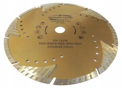 Obrázek produktu pro Magma MTT230 Diamantový kotouč Turbo na beton kámen 230 mm