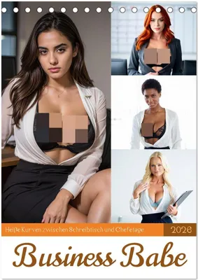 Produktbild von Business Babe (Tischkalender 2026 DIN A5 hoch), CALVENDO Monatskalender