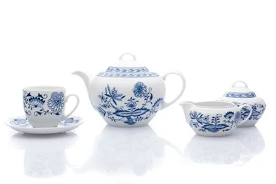 Obrázok produktu pre Thun 1794 Saphyr, čajová súprava, cibuľa, český porcelán, Thun, 15 d.