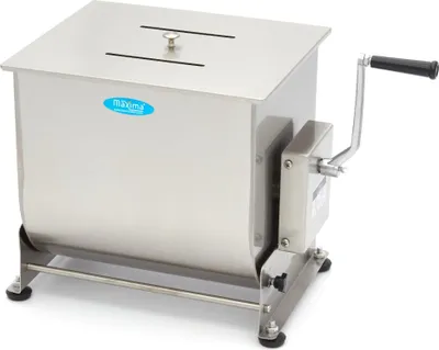 Immagine prodotto di Maxima - Impastatrice per carne Gastro - 40 l - 35 kg di carne - Vasca ribaltabile - Manuall