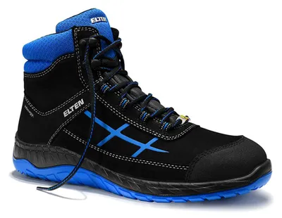 Produktbild von Elten Sicherheitsschnürstiefel MALVIN blue Mid ESD S3, Gr. 48
