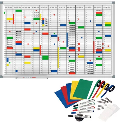 Immagine prodotto di MAUL MAULoffice mit Zubehörset Planungstafel 90,0 x 60,0 cm