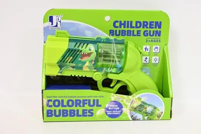 Obrázek produktu pro Pistole na mýdlové bubliny.n/bat Dino 012809 92860
