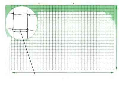 Produktbild von Haustiersicherheitsnetz, Antisturz-Maschen-Design, Vielseitige Installation, Schwarz-3x8m