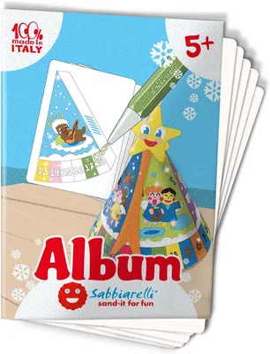 Produktbild von Adventskalender 3D – Selbstklebende Folien für Sandbilder
