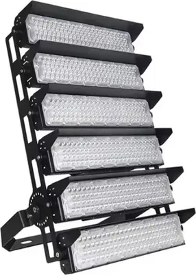 Produktbild von Industrielles LED-Flutlicht 1500W 170lm/W IP66 Schwarz Schwenkbar - Neutralweiß 4000K - 5500K
