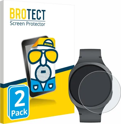Produktbild von 2x BROTECT Schutzfolie für Samsung Galaxy Watch 8 (40 mm) Displayschutz Displayschutzfolie Folie Matt Entspiegelungsfolie