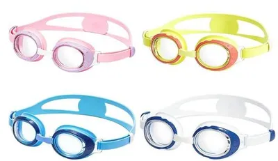 Produktbild von Schwimmbrille für Kinder – Silikon, Anti-Beschlag – Blau