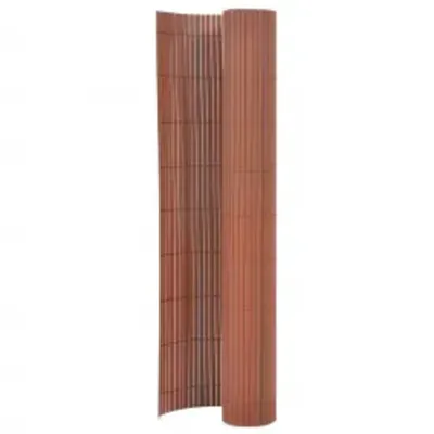 Produktbild von Gartenzaun Doppelseitig 110x400 cm Braun , Drahtzäune Design 2024