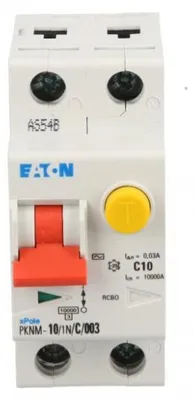 Immagine prodotto di Interruttore combinato Eaton FI-LS (PKNM-10/1N/C/003-MW)