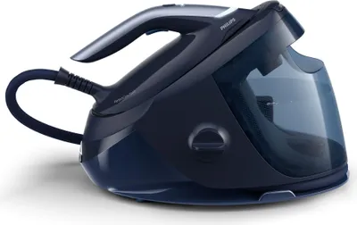 Immagine prodotto di Stazione da stiro Philips PerfectCare, piastra in ceramica, 120 g/min di vapore costante, 8,0 bar, 2100 W, blu (PSG7130/20)