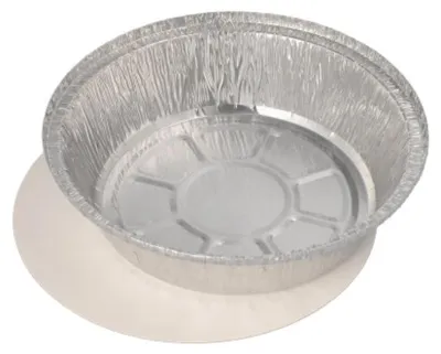 Produktbild von Papstar 14508, Schüssel, Rund, Aluminium, Karton, Silber, Einfarbig, 25 Stück(e)