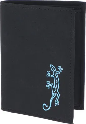 Immagine prodotto di oxmox portafoglio New Cryptan Kombibörse Lizard Print Cyan Black nero