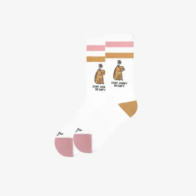 Produktbild von American Socks Be Capy White .