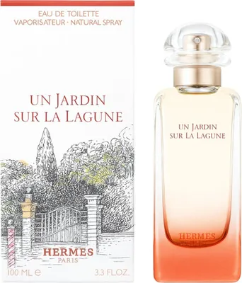 Produktbild von Hermes Un Jardin sur la Lagune, Unisex, 100 ml, Nicht nachfüllbare Flasche, Magnolien, Lilie, Marine, Holz