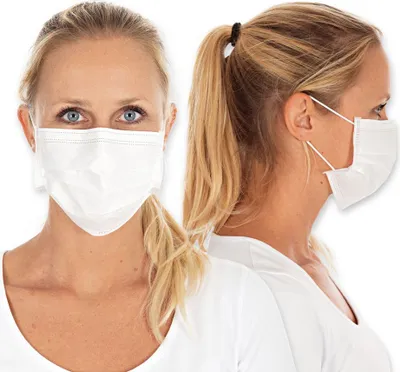 Produktbild von HYGOSTAR PP-Mundschutz TYP II 3-lagig weiß