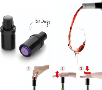 Immagine prodotto di Tappo per bottiglia di vino sottovuoto
