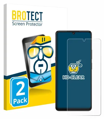 Produktbild von 2x Für Cubot X100 Schutzfolie BROTECT Displayschutz Display Schutz Folie Klar Transparent