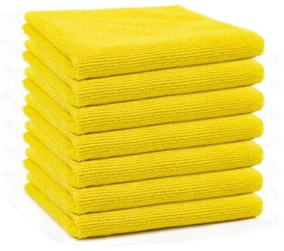 Produktbild von Famanu Mikrofasertücher Set - 10 multifunktionale Tücher 30 x 30 cm