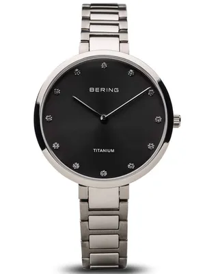 Produktbild von Bering 11334-772 Titanium Damenuhr 34mm 5ATM