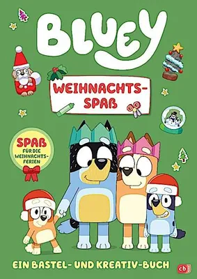 Immagine prodotto di BLUEY Aktivitätsbuch für Kinder ab 3 Jahren – Weihnachts-Spaß mit vierfarbigen Illustrationen
