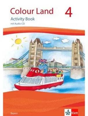 Produktbild von Colour Land. Activity Book mit Audio-CD. Ausgabe für Bayern. Klasse 4