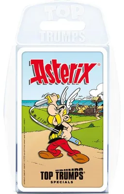 Obrázek produktu pro Winning Moves Top Trumps Asterix, karetní hra, trumfová hra, kvarteto, karetní hra, WM04069-GER-12